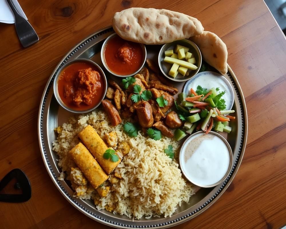 Biryani House Jauharabad — food and interior
